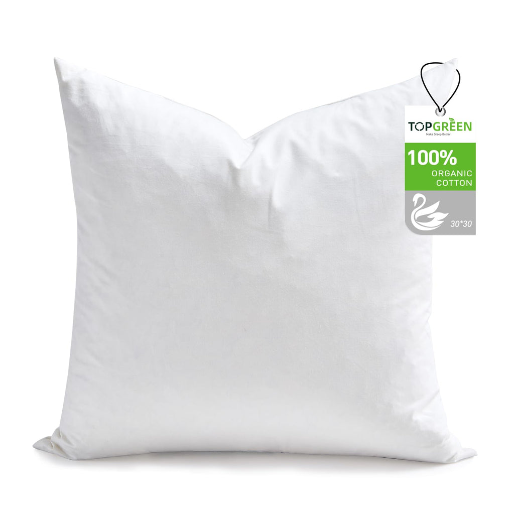 TOPGREEN Feather Down Pillow Insert