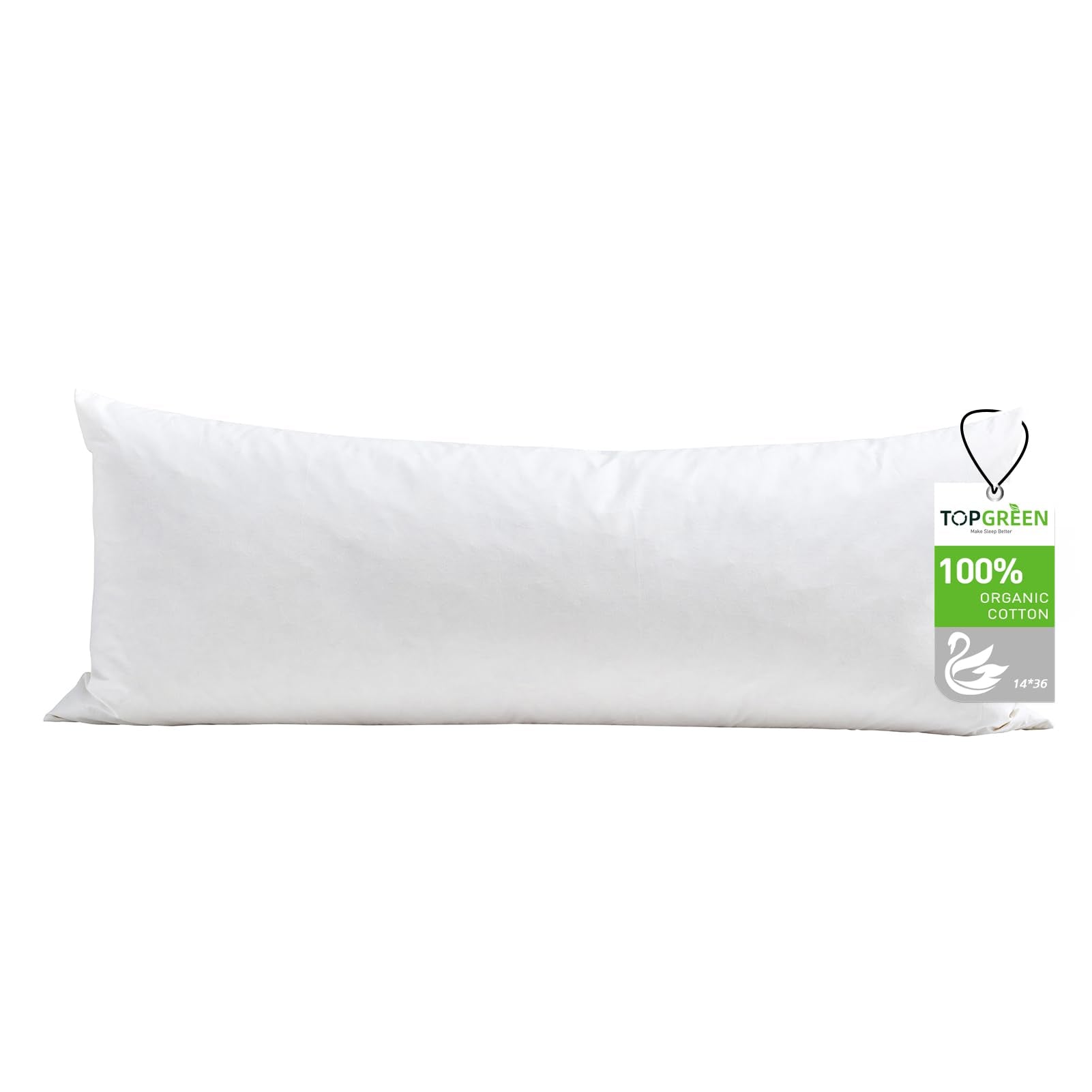 TOPGREEN Feather Down Pillow Insert