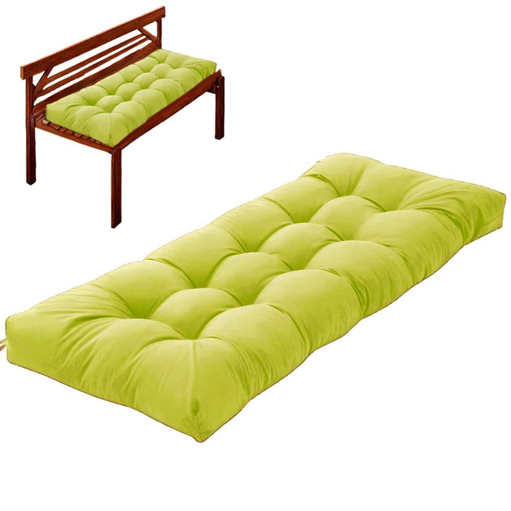 Indoor Outdoor Bench Cushion with Ties