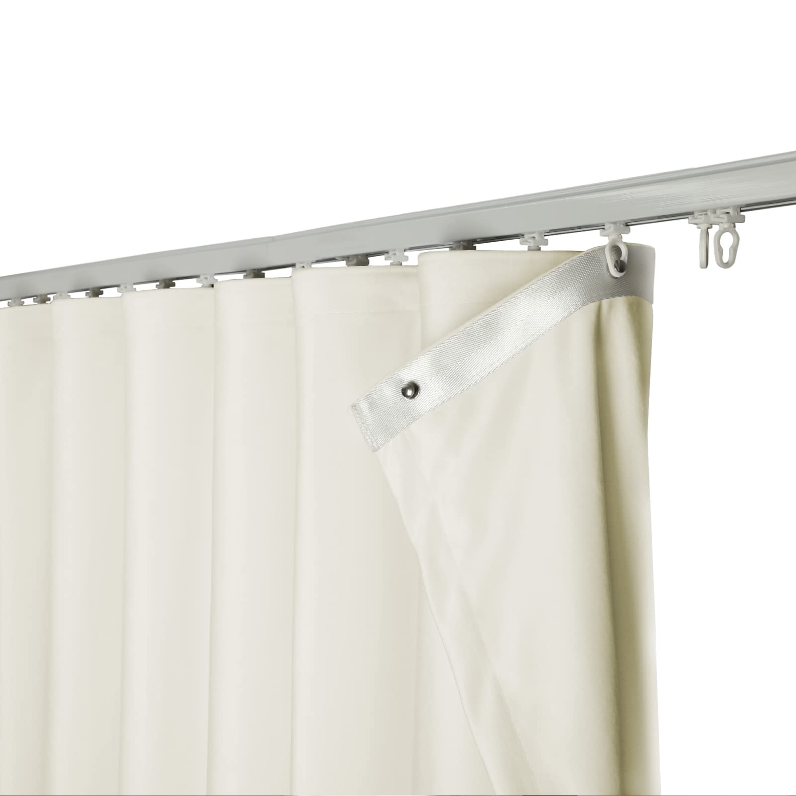 Double Layer Velvet Ripple Fold Curtain Panel