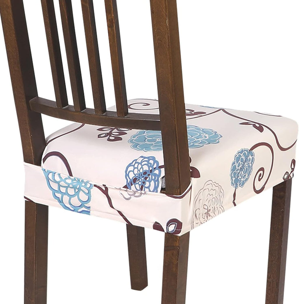 Stretch Dining Chair Seat Covers Set