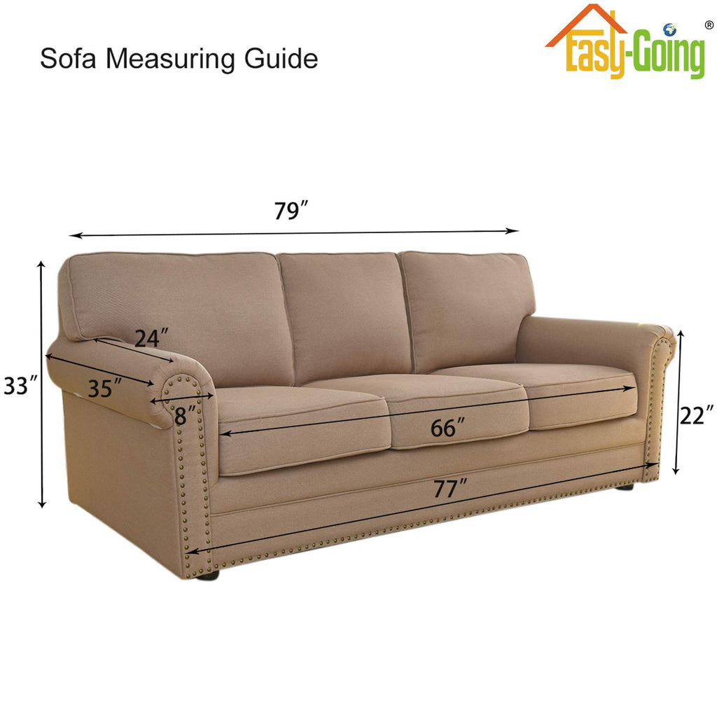 Stretch Jacquard Sofa Slipcover