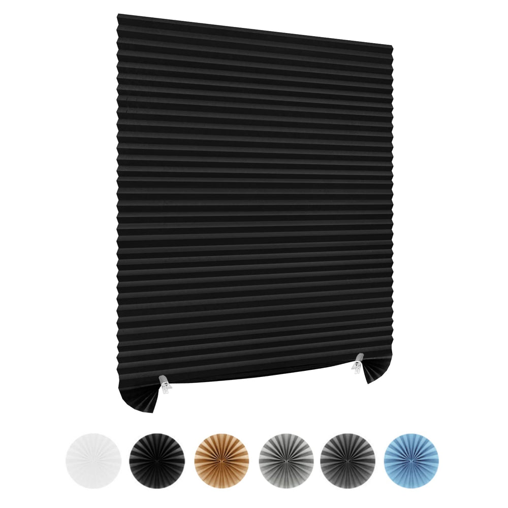 Cordless Blackout Pleated Paper Blind