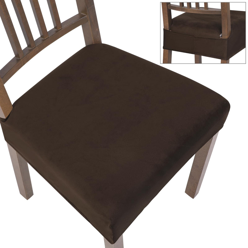 Stretch Dining Chair Seat Covers Set