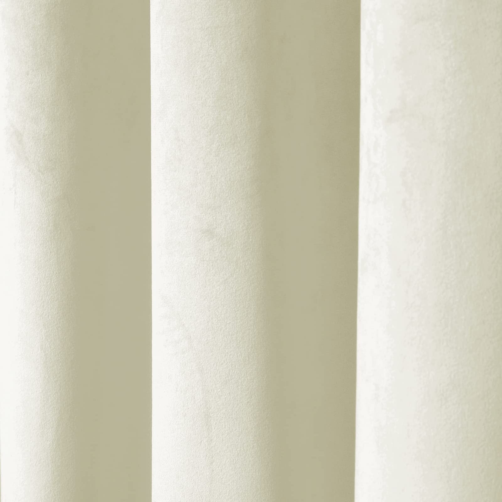 Double Layer Velvet Ripple Fold Curtain Panel