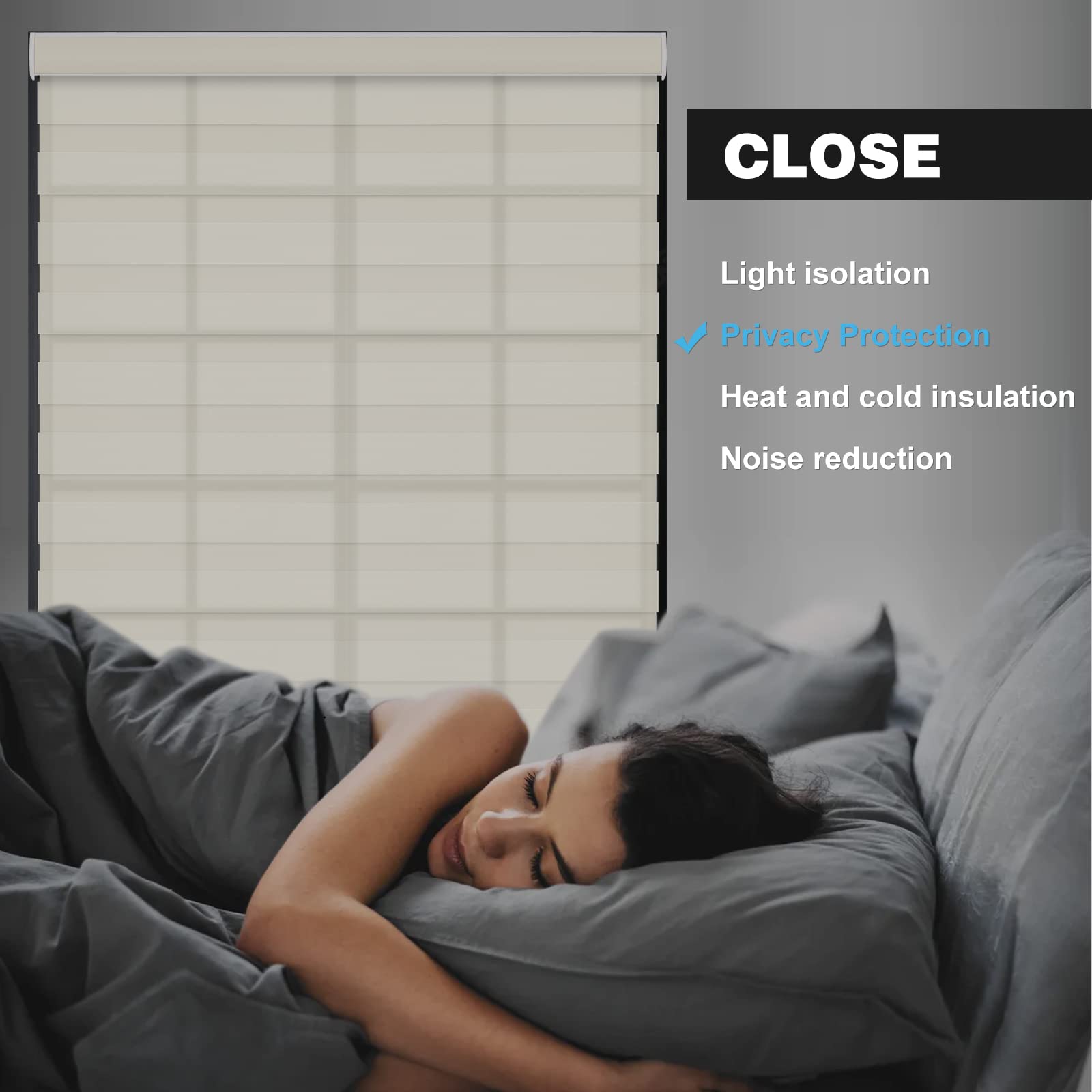 Cordless Zebra Blackout Roller Shades