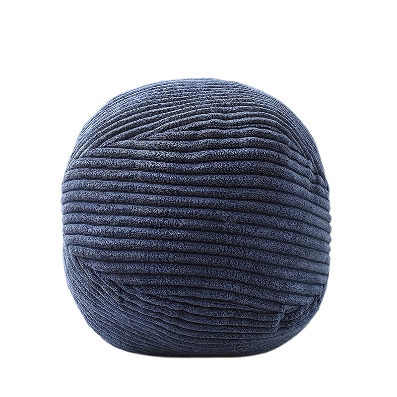Corduroy Plush Ball Throw Pillow Set