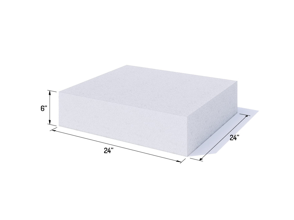 High Density Upholstery Foam Cushion Block Set