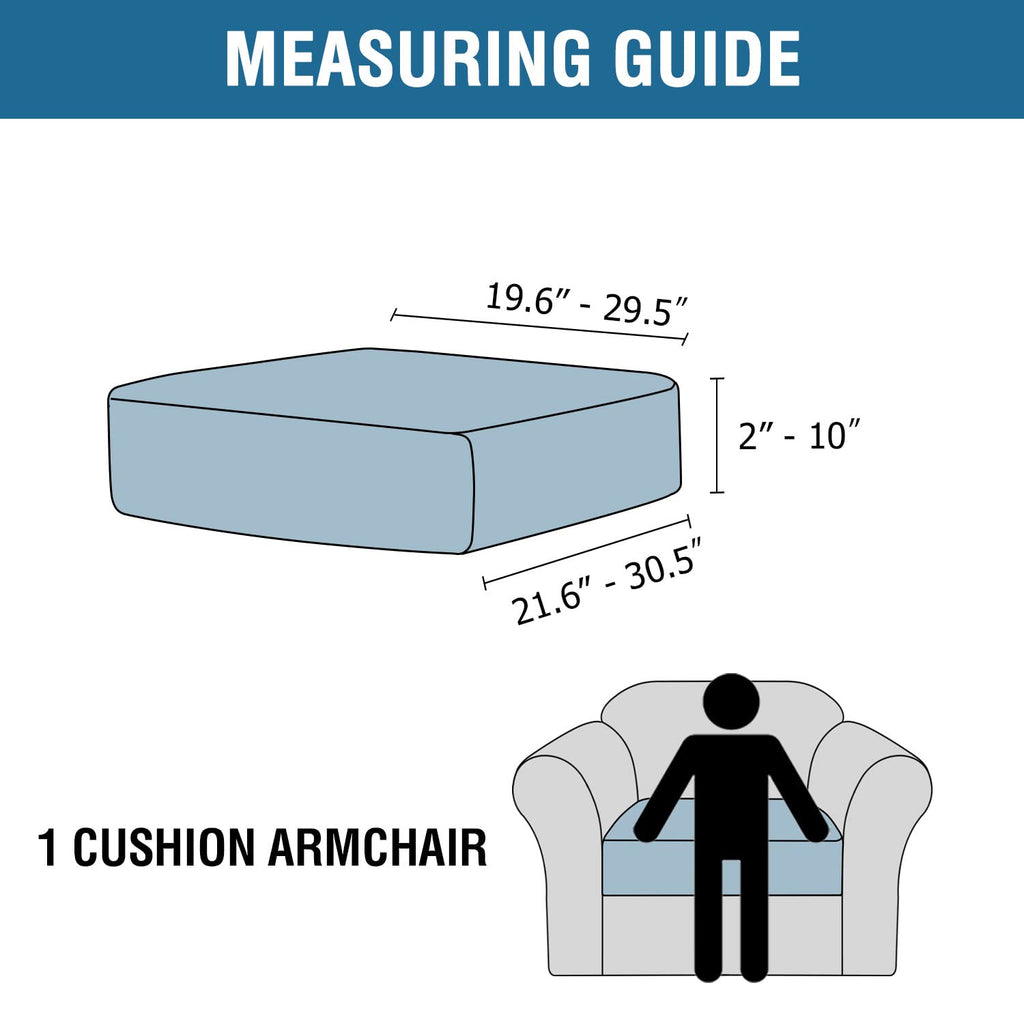 Velvet Stretch Sofa Slipcover Set