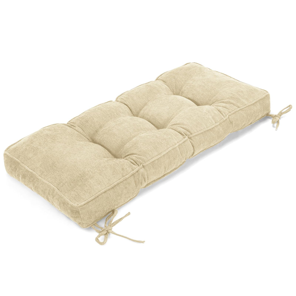 Tufted Indoor Bench Seat Cushion