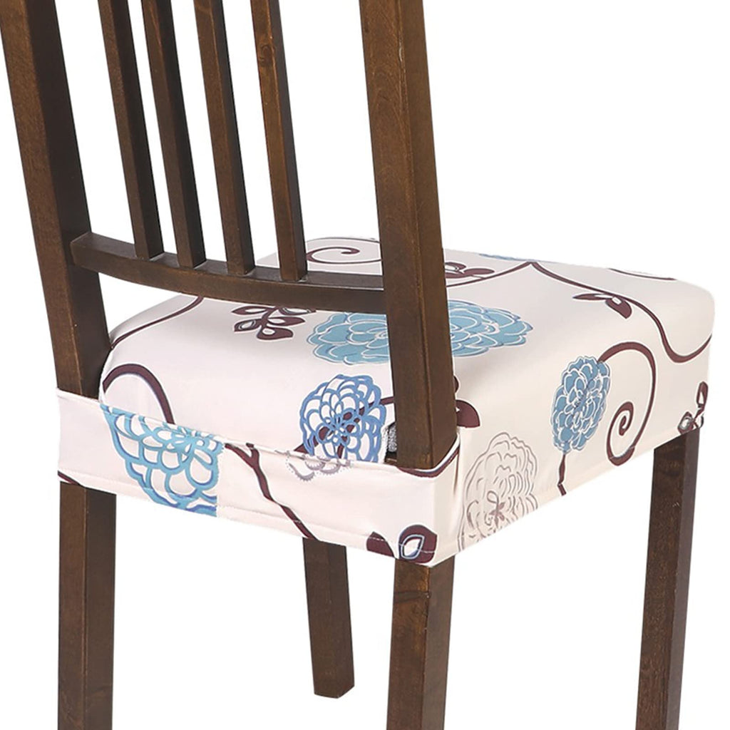 Stretch Dining Chair Seat Covers Set