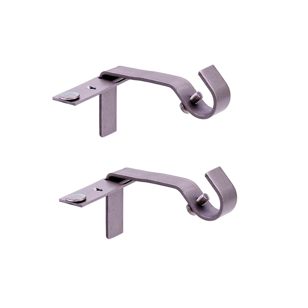 No-Measure Curtain Rod Brackets Set