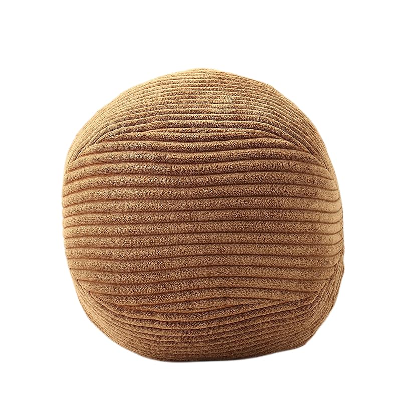 Corduroy Plush Ball Throw Pillow Set