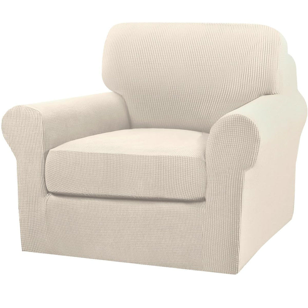 Stretch Sofa Cover with Cushion Covers Set