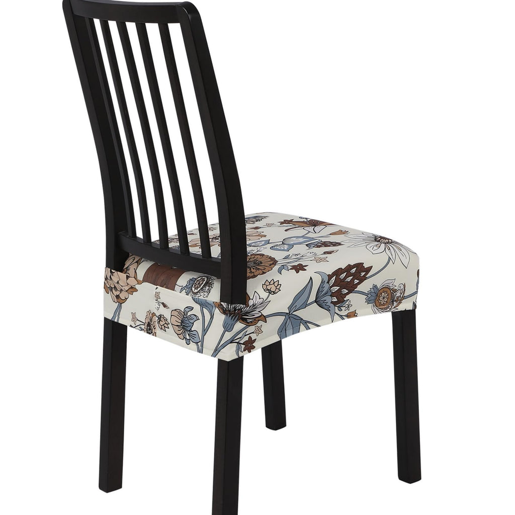 Stretch Dining Chair Seat Covers Set