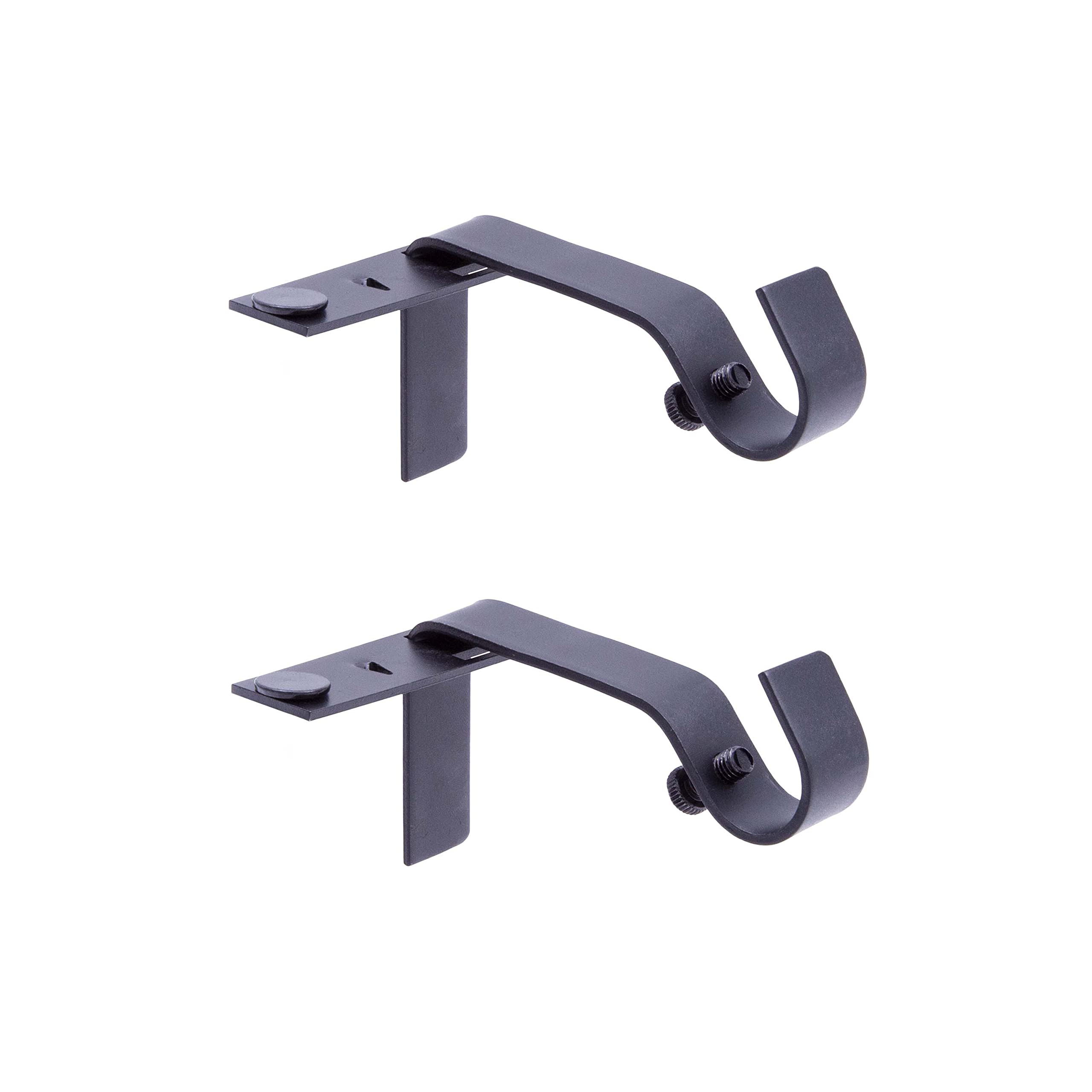 No-Measure Curtain Rod Brackets Set