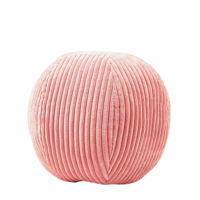 Corduroy Plush Ball Throw Pillow Set