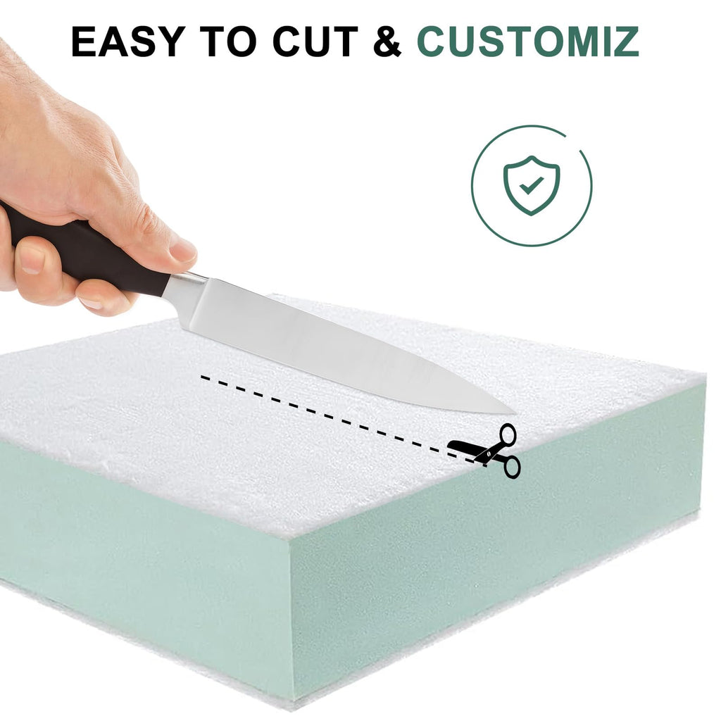 FOUXTEL Extra Thickness Couch Cushion Replacement