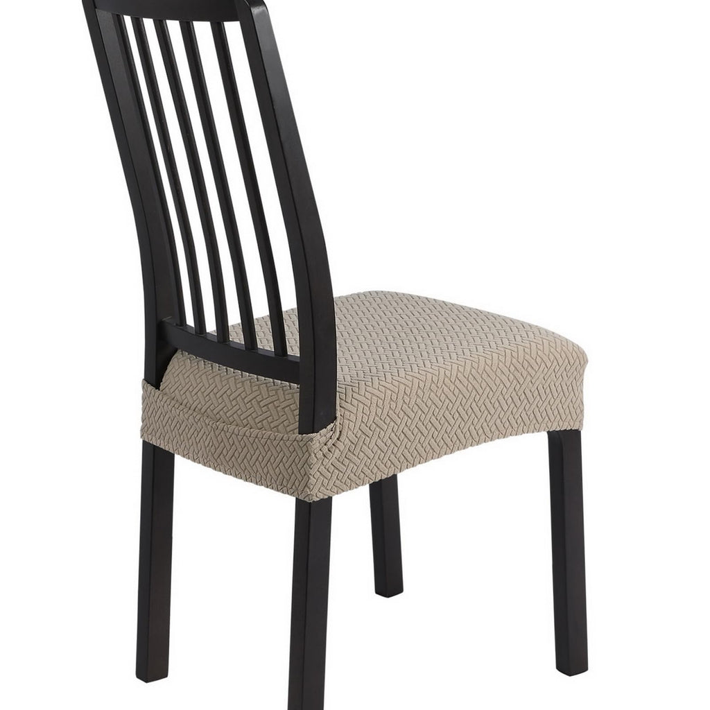 Stretch Dining Chair Seat Covers Set
