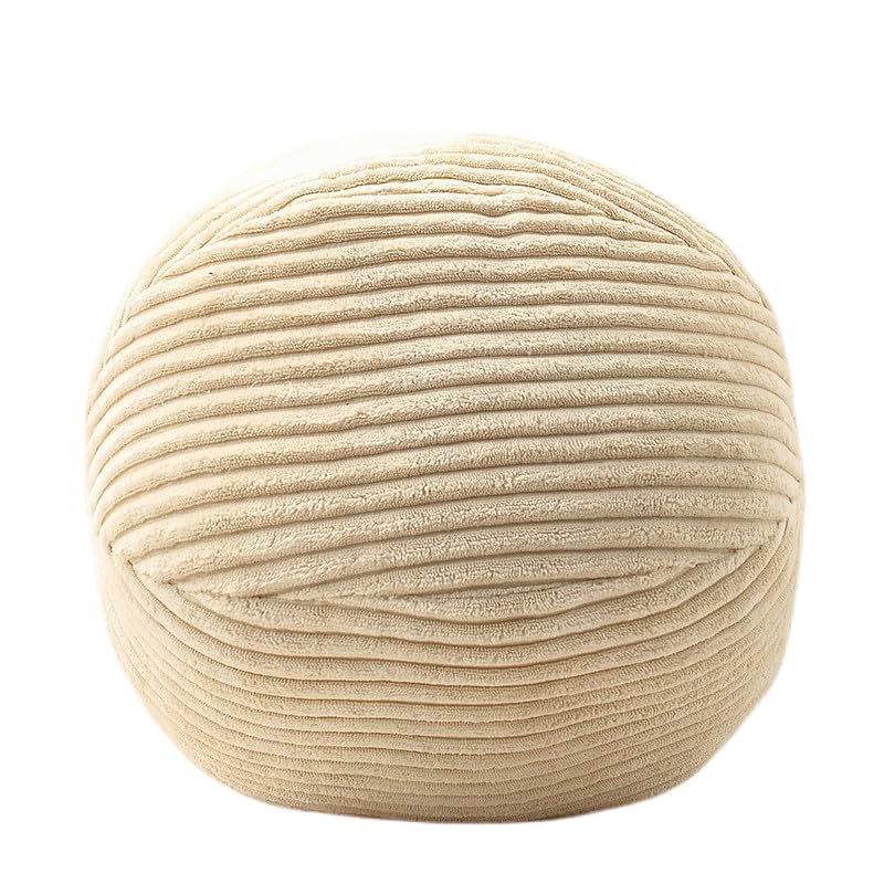 Corduroy Plush Ball Throw Pillow Set