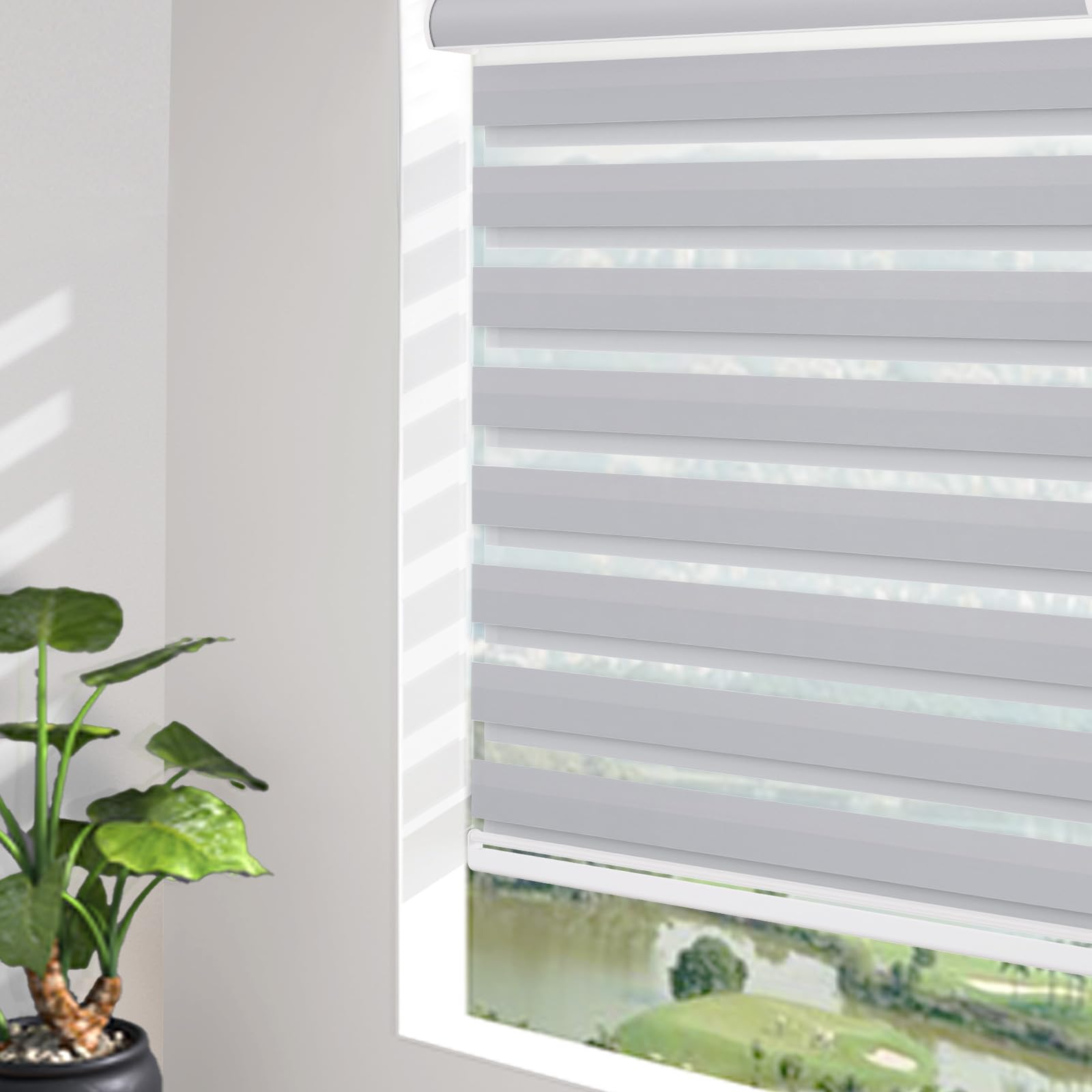 Cordless Zebra Blackout Roller Shades