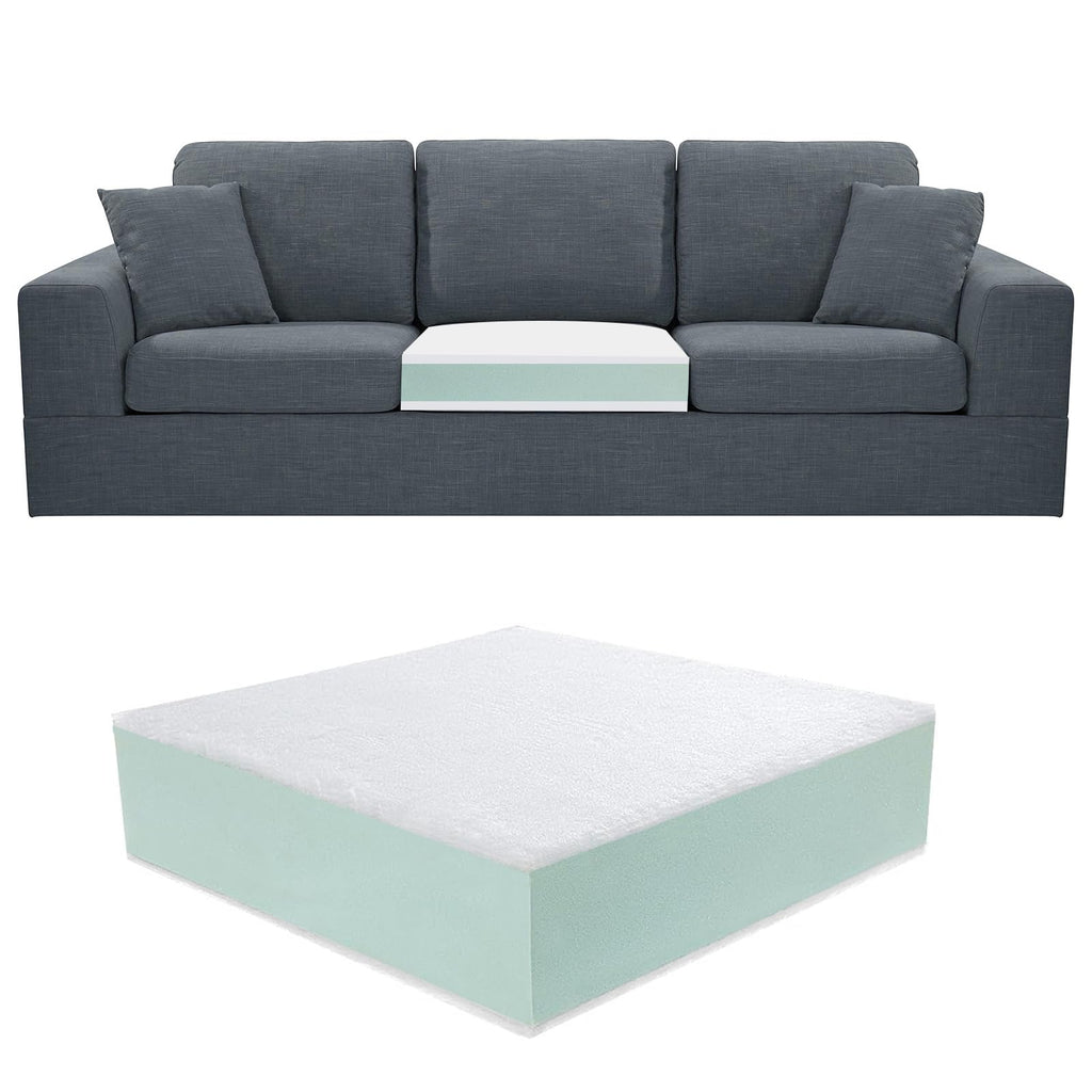 FOUXTEL Extra Thickness Couch Cushion Replacement