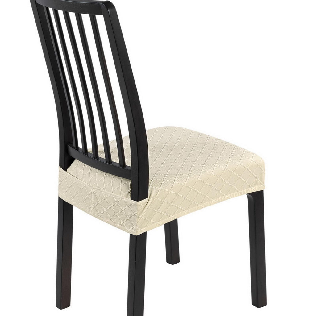 Stretch Dining Chair Seat Covers Set