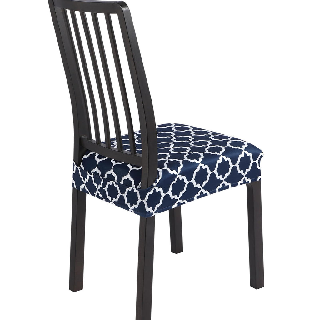 Stretch Dining Chair Seat Covers Set