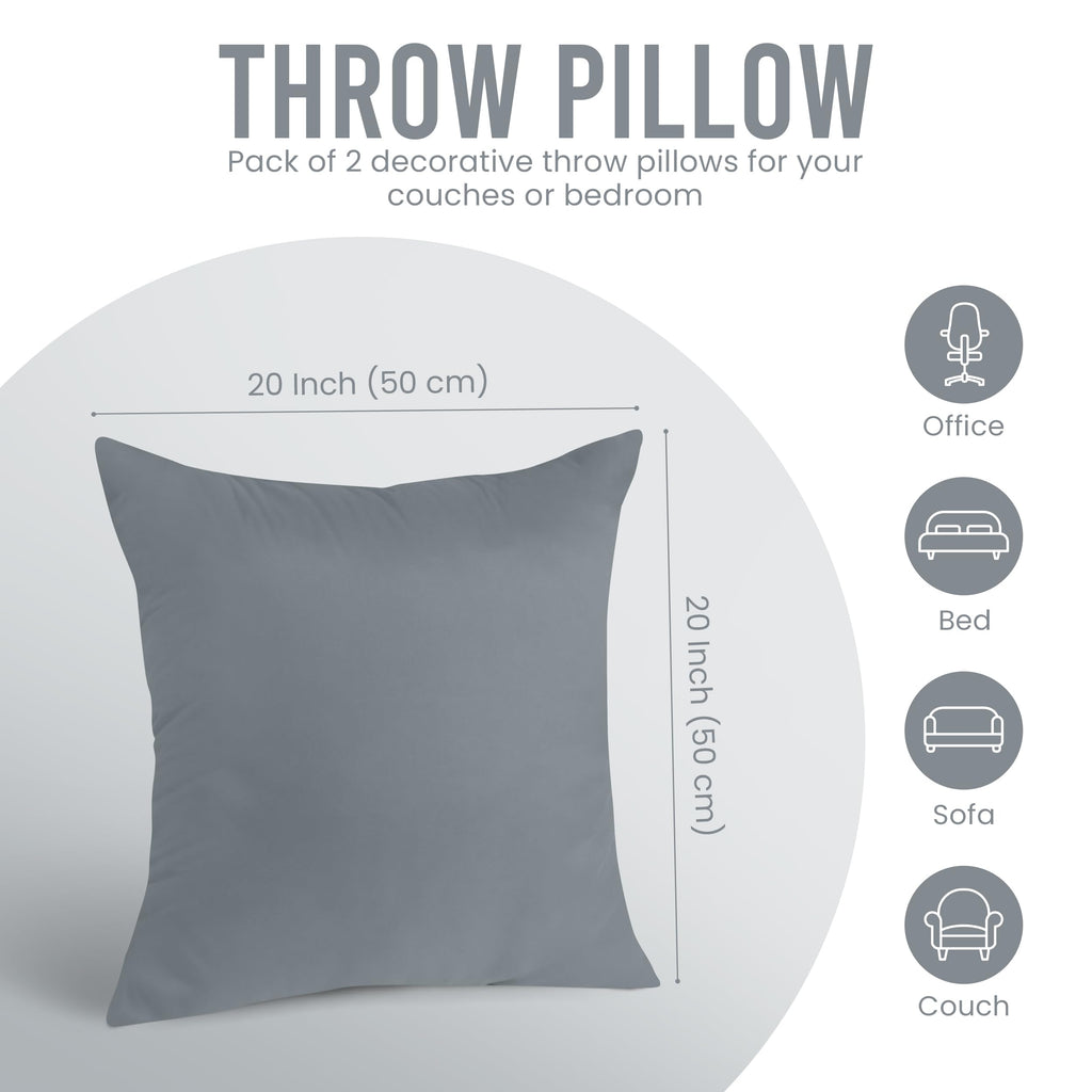 Decorative Throw Pillow Inserts Set