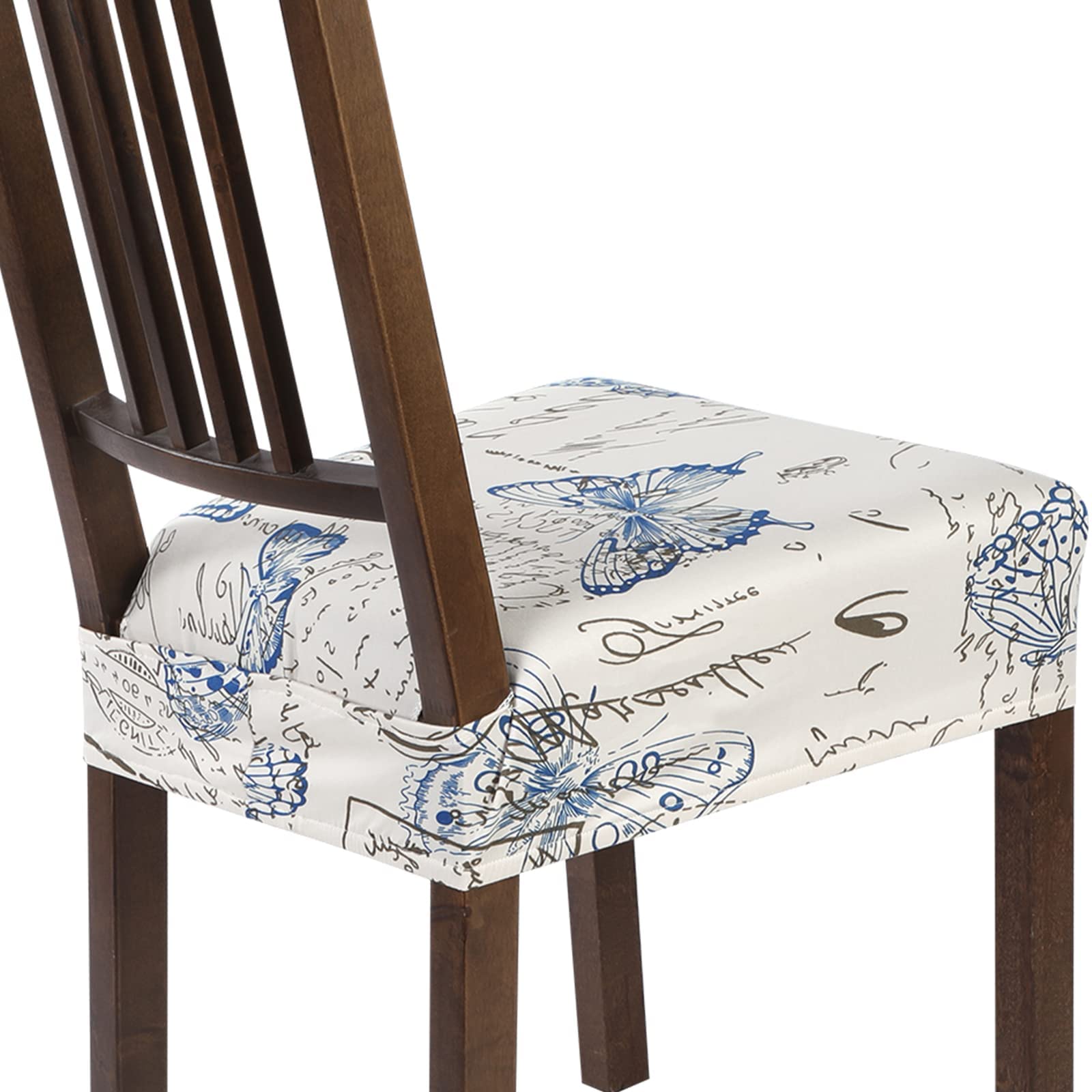 Stretch Dining Chair Seat Covers Set