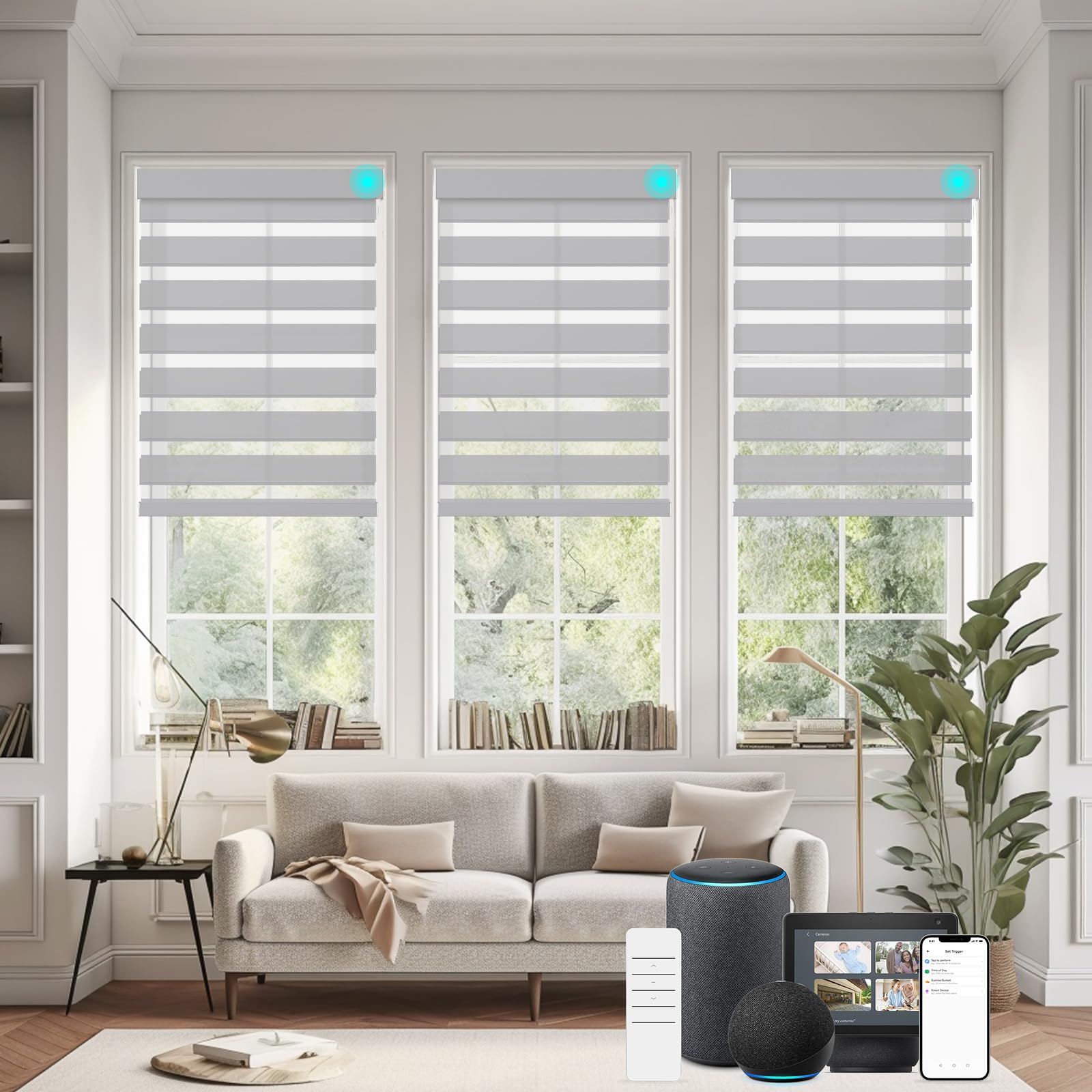 Cordless Zebra Blackout Roller Shades