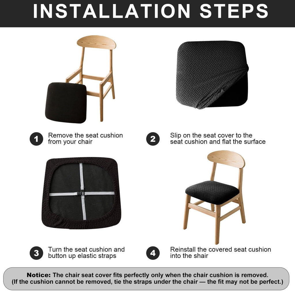 Dining Chair Seat Covers Set