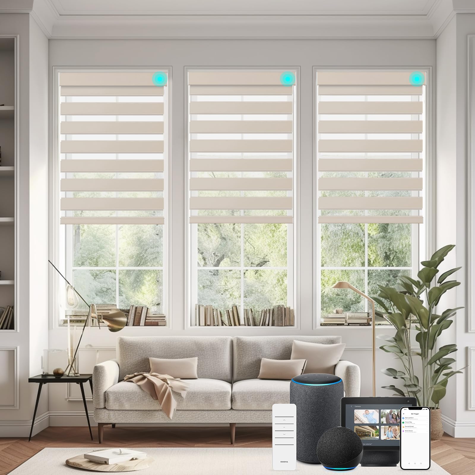 Cordless Zebra Blackout Roller Shades