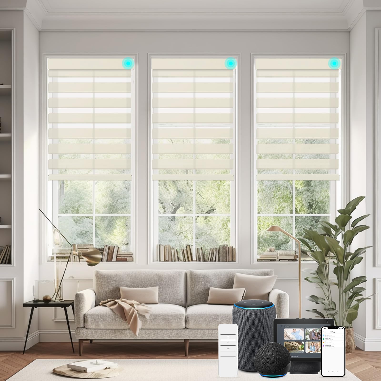 Cordless Zebra Blackout Roller Shades