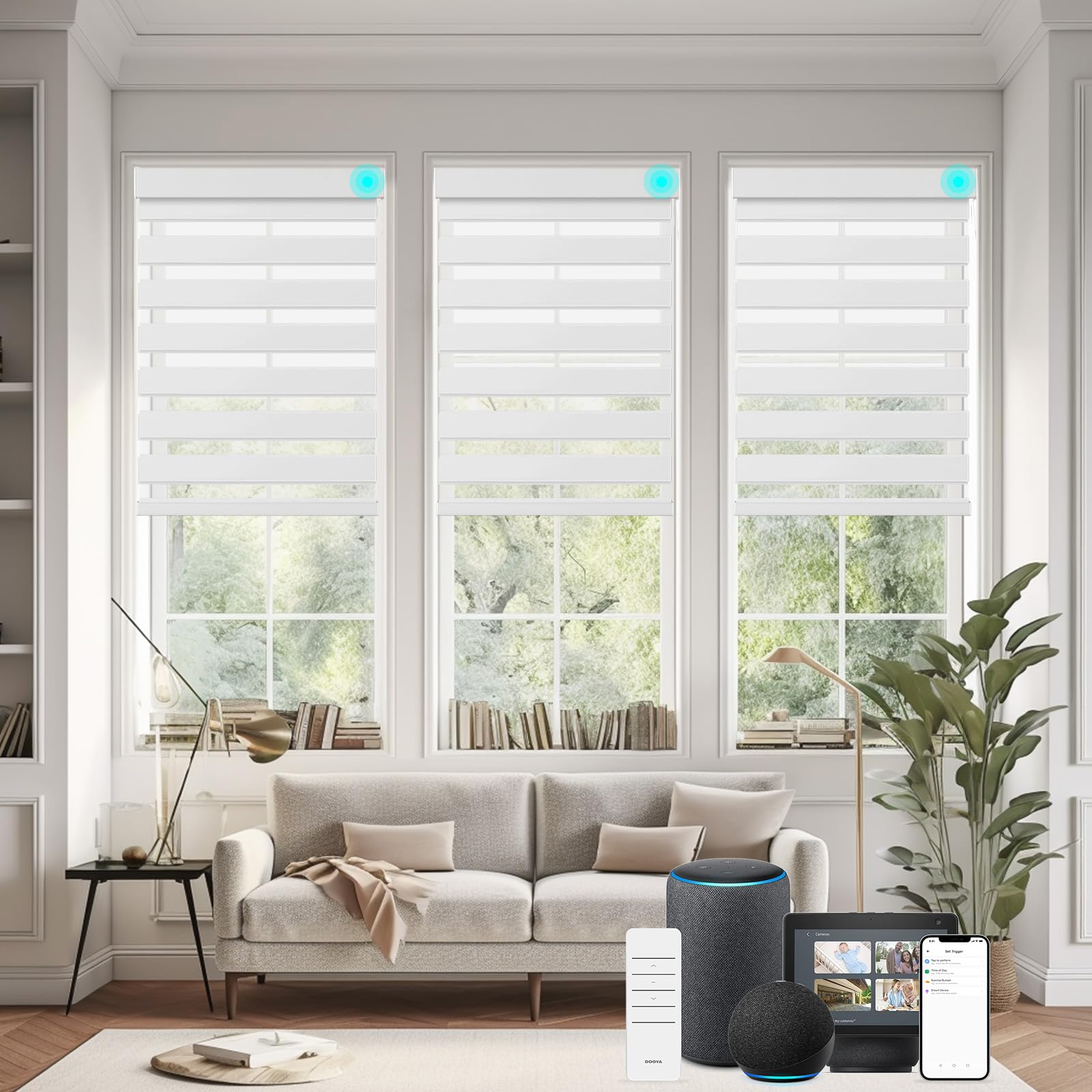 Cordless Zebra Blackout Roller Shades