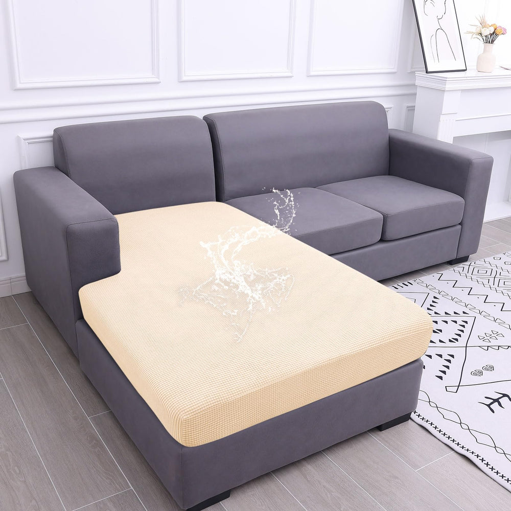 Waterproof Stretch Jacquard Cushion Covers Set