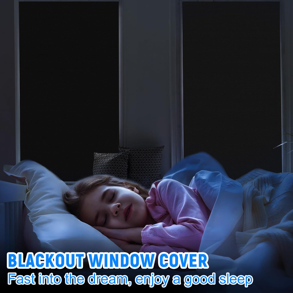 Self-Adhesive Blackout Window Blind