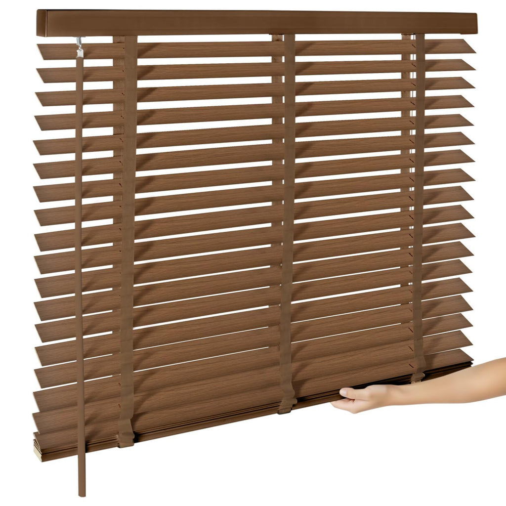 Cordless Wood Window Blinds
