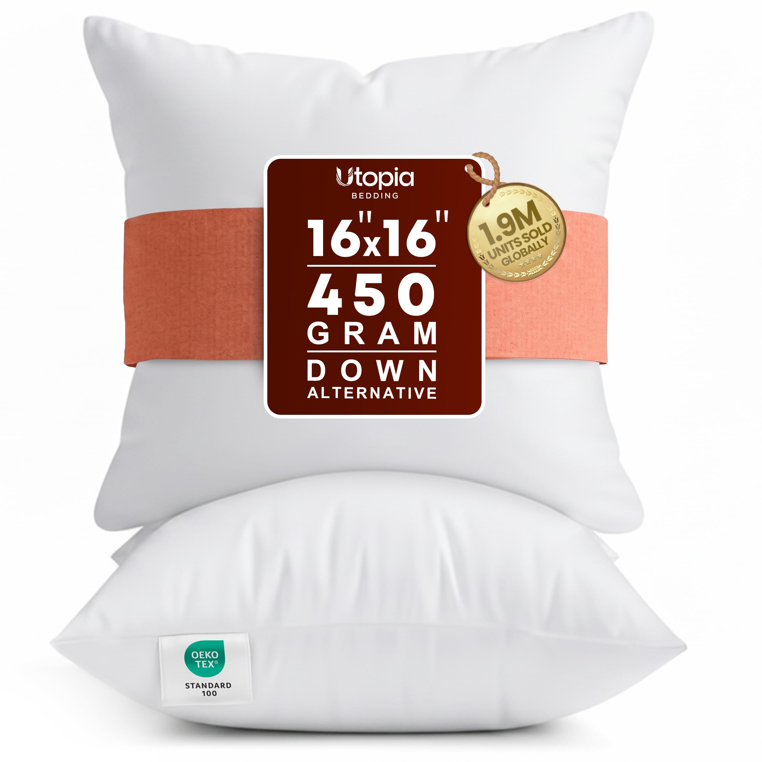 Decorative Throw Pillow Inserts Set