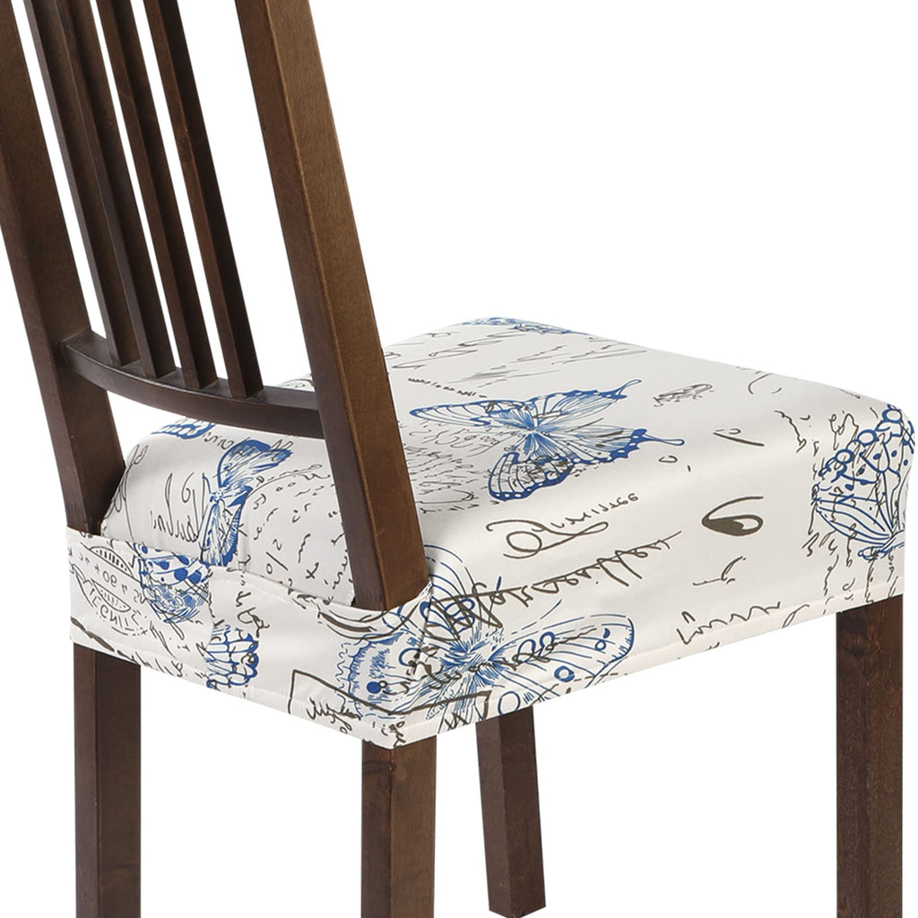 Stretch Dining Chair Seat Covers Set