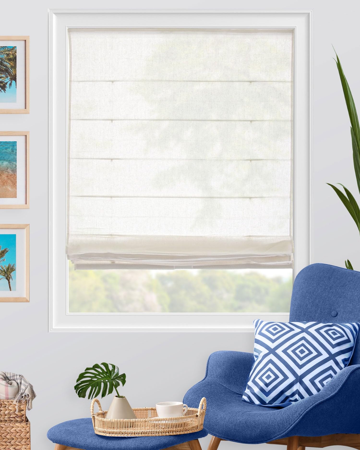 CHICOLOGY Roman Shades for Windows