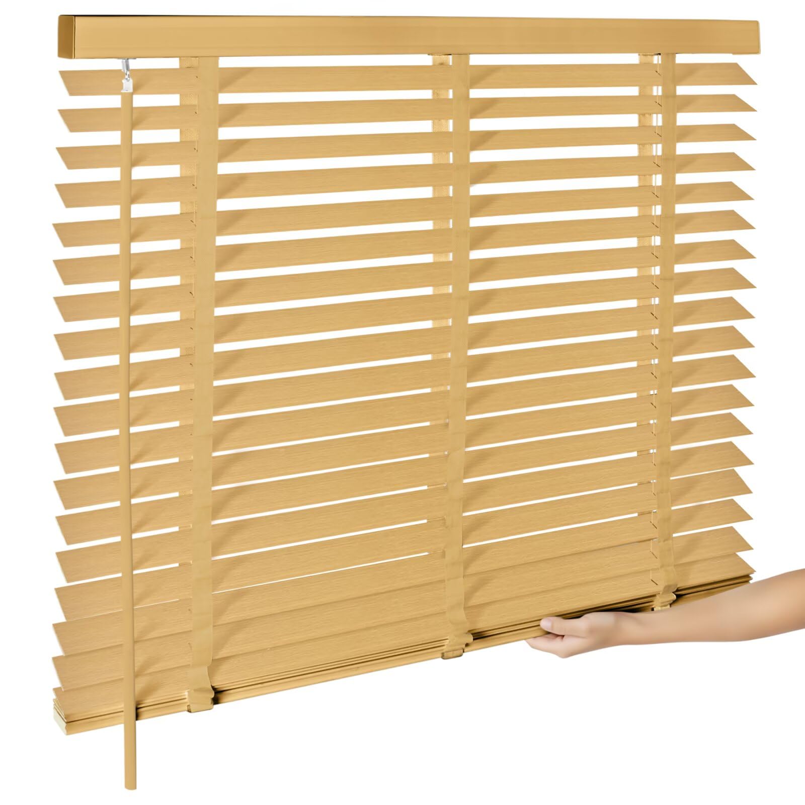 Cordless Wood Window Blinds