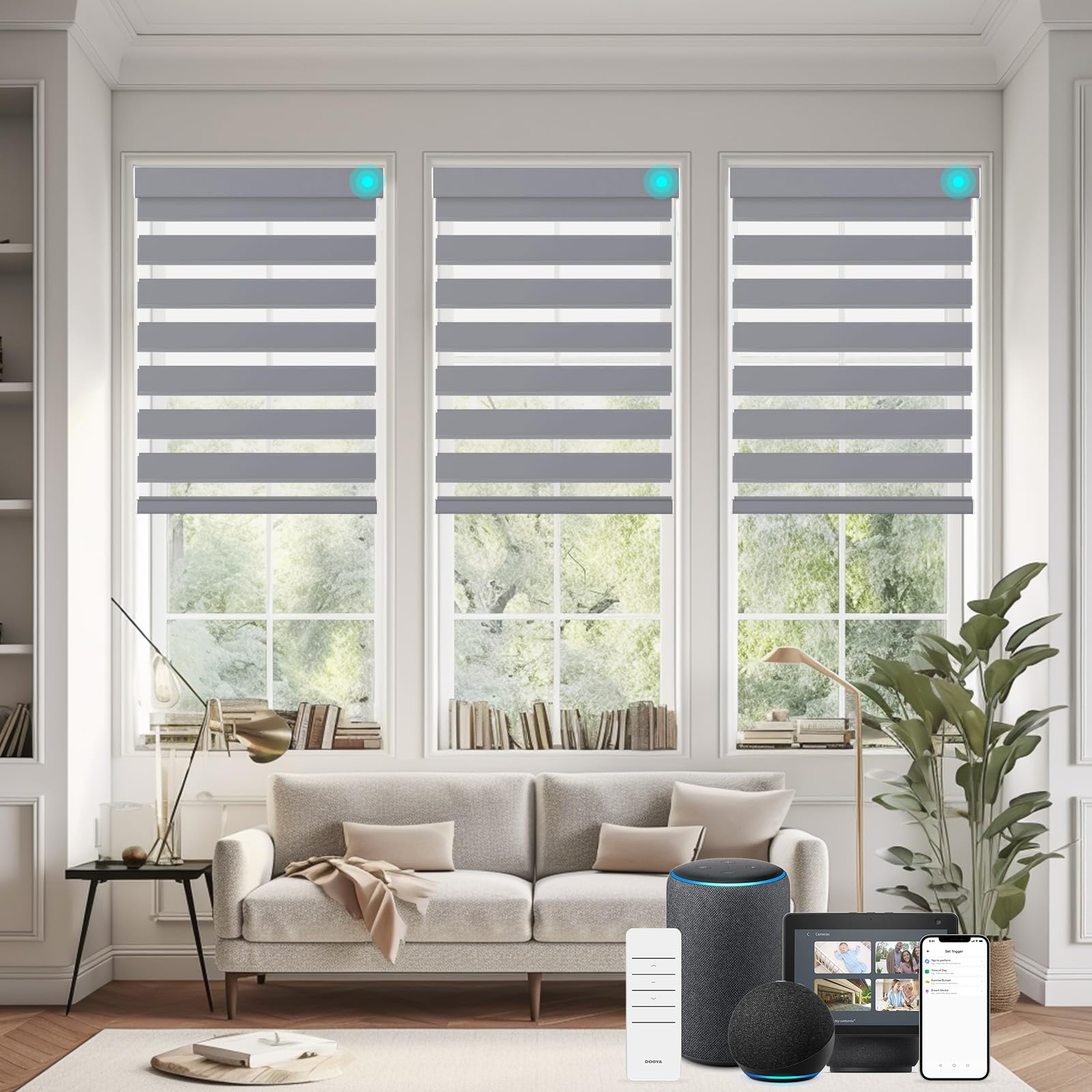 Cordless Zebra Blackout Roller Shades