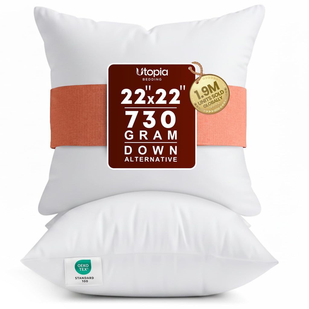 Decorative Throw Pillow Inserts Set