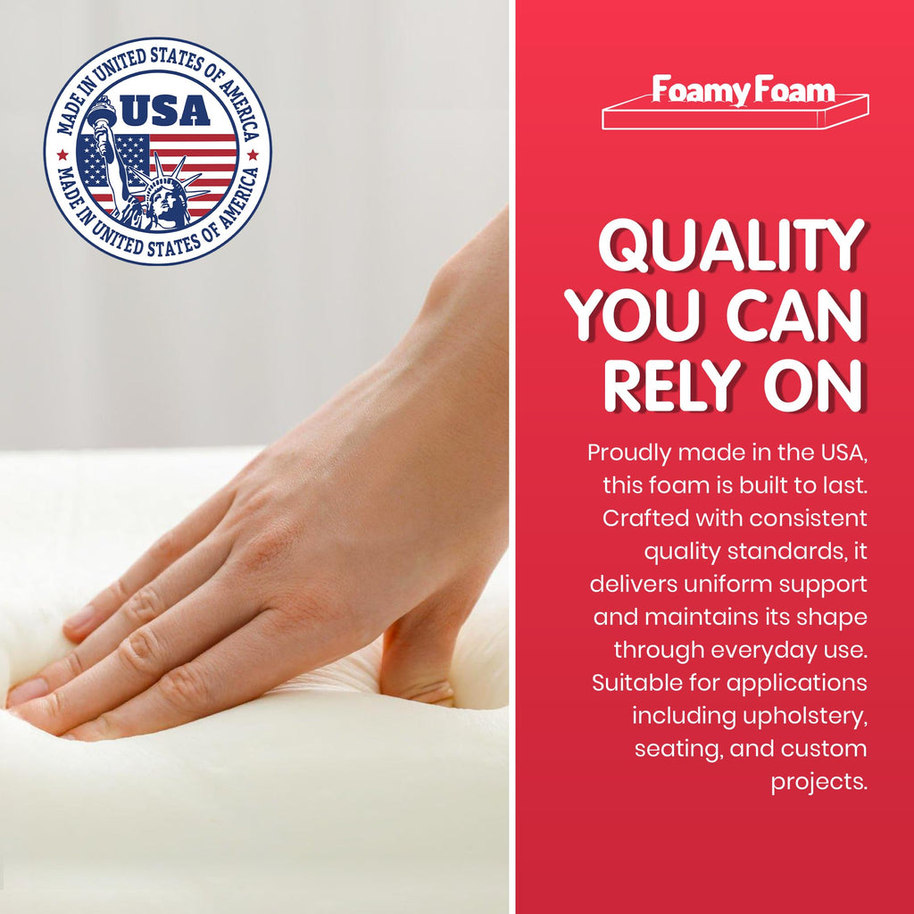 High Density Upholstery Foam Cushion Replacement