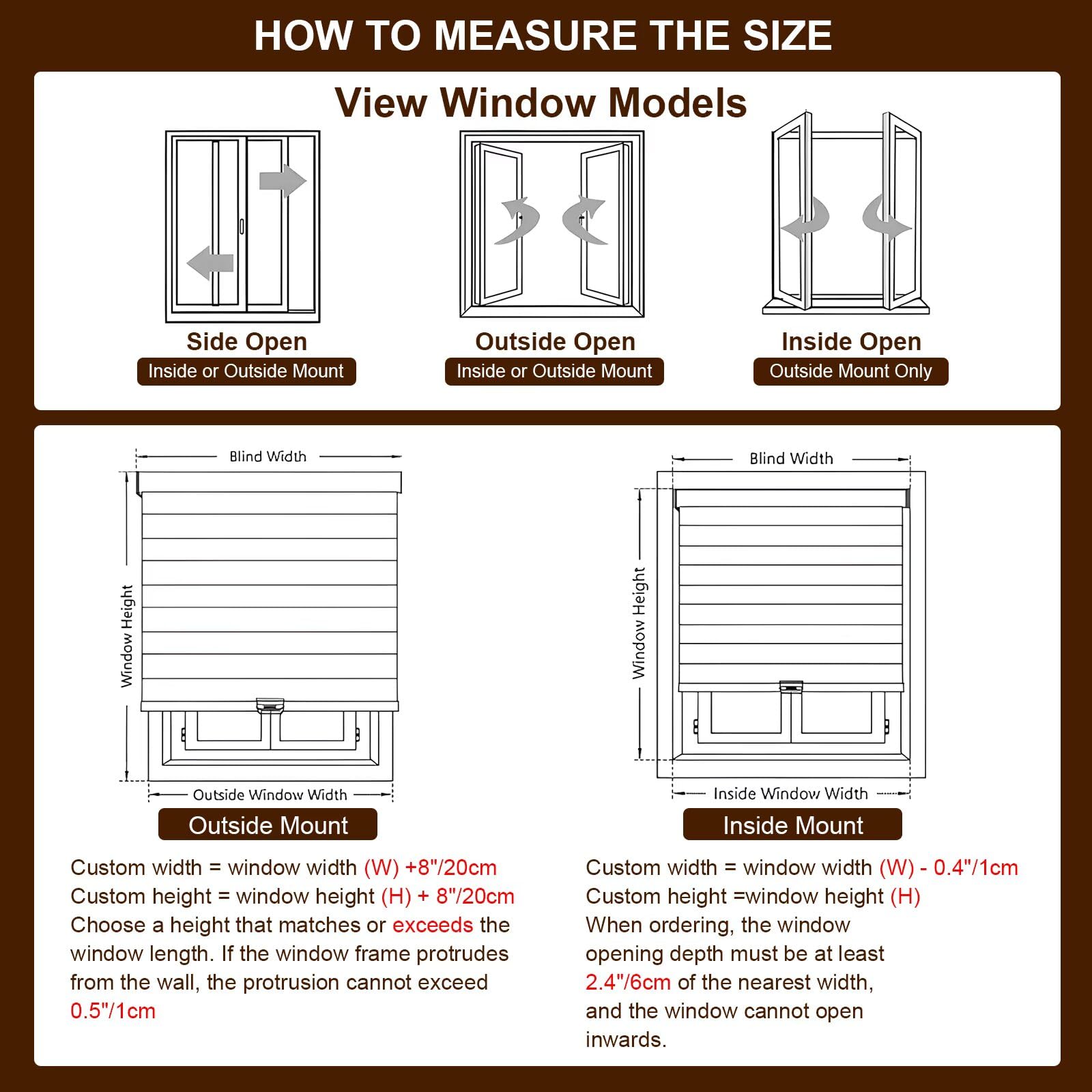 Cordless Wood Window Blinds