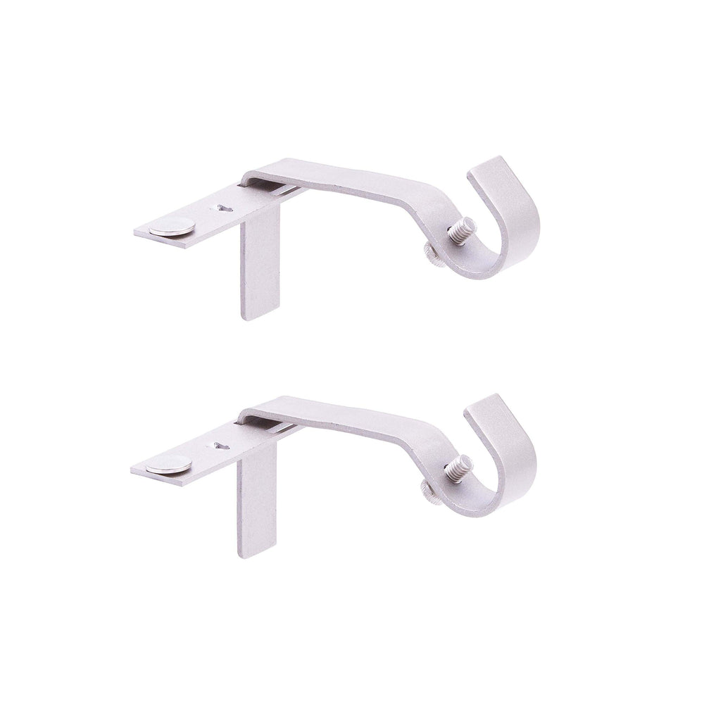 No-Measure Curtain Rod Brackets Set