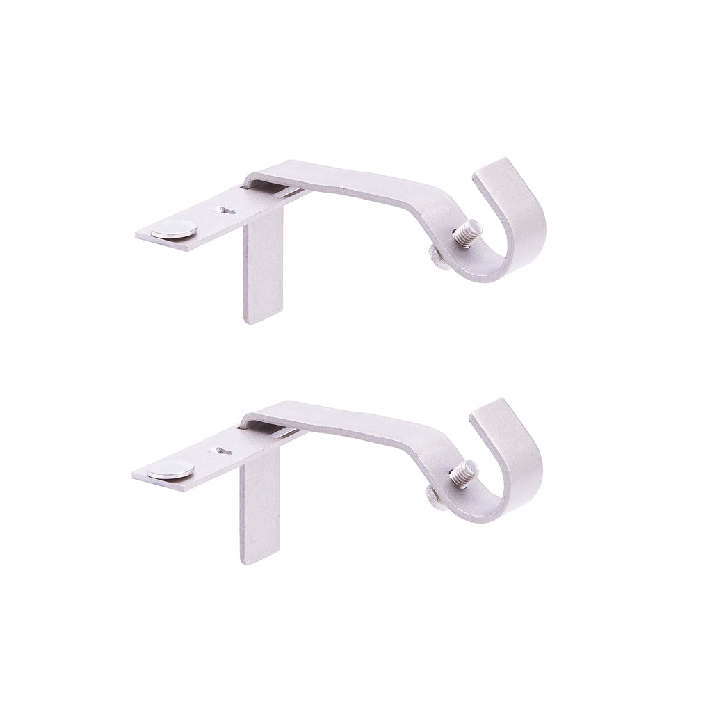 No-Measure Curtain Rod Brackets Set