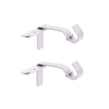 No-Measure Curtain Rod Brackets Set