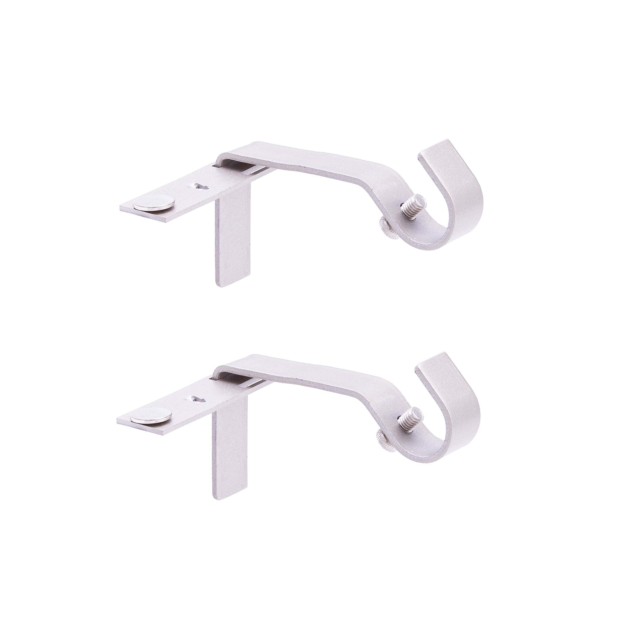 No-Measure Curtain Rod Brackets Set
